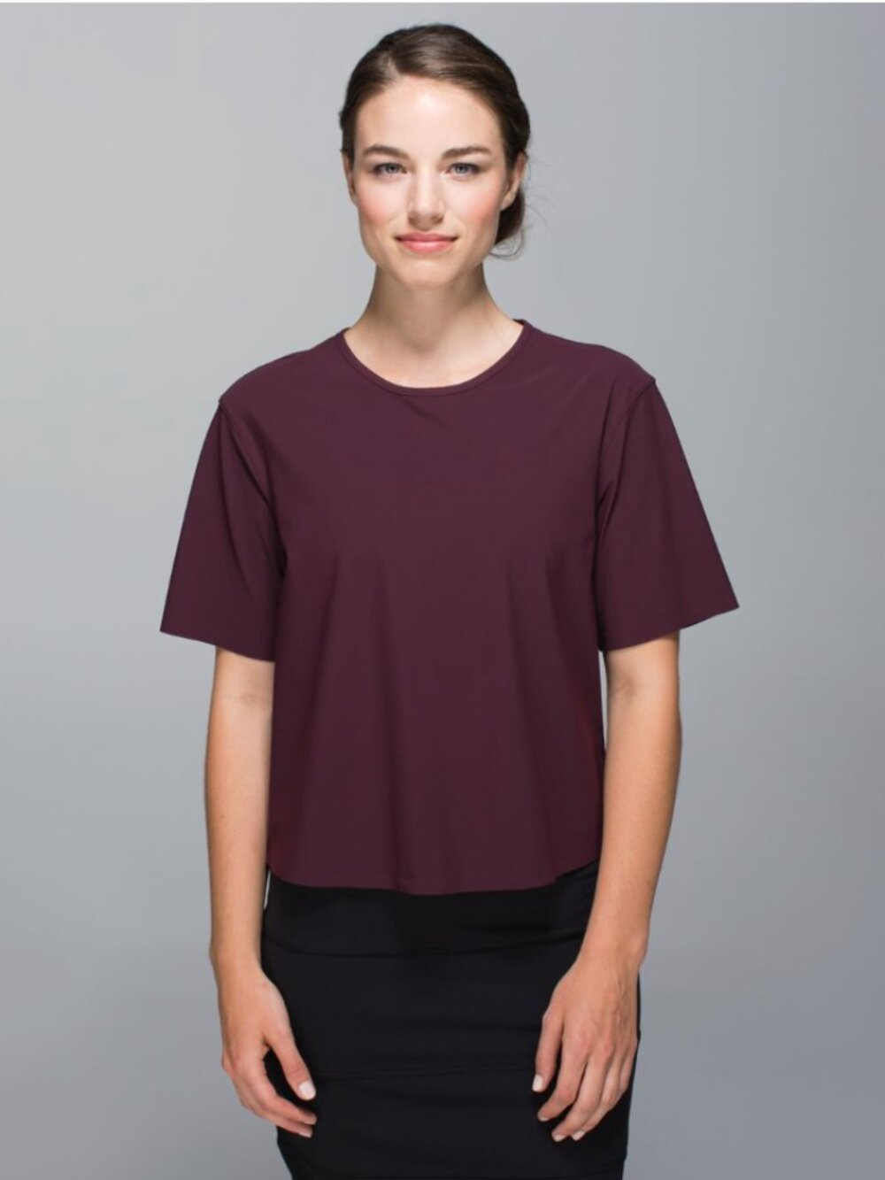 Lululemon Good To Go Tee Bordeaux Drama